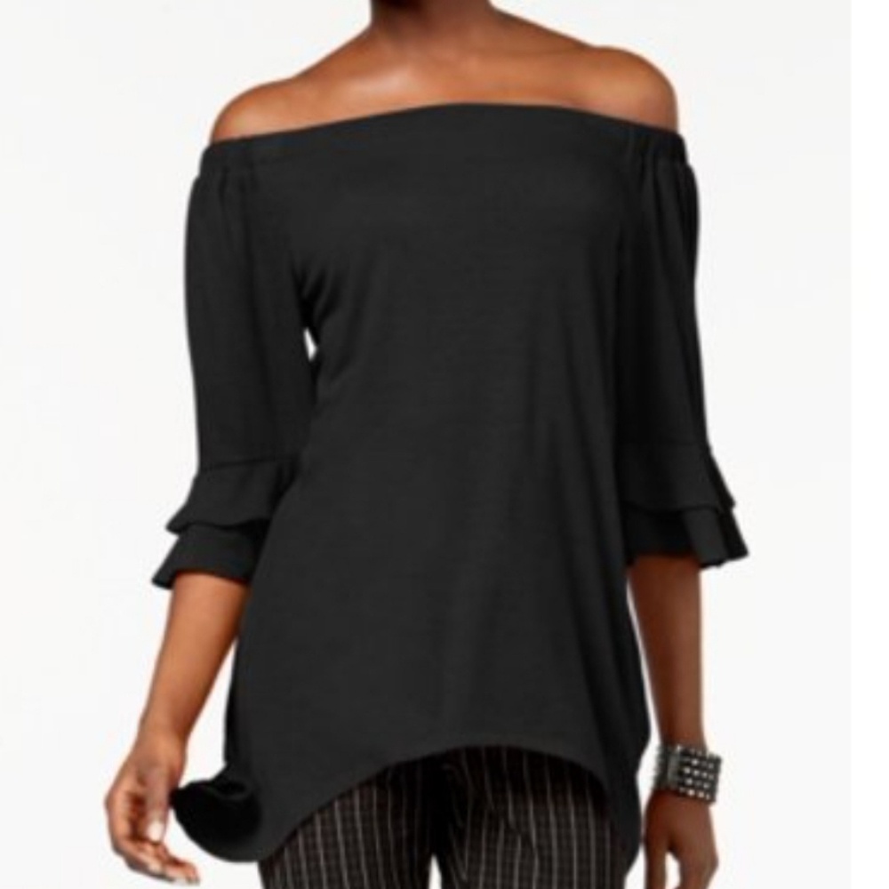 NWT NY COLLECTION Black Top S
